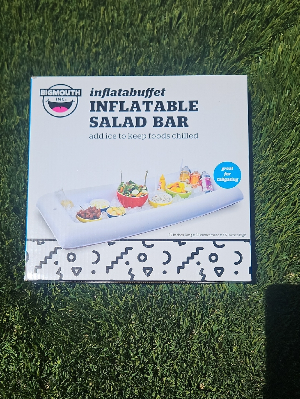 BigMouth Inflatable Salad Bar - White